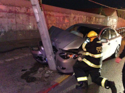  يافا: اصابة شابين بحادث طرق ذاتي في شارع ييفت الرئيس وسط المدينة